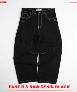 Pant R.S. Raw Denin Black