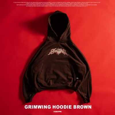 Grimwing Hoodie Brown