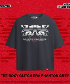 Tee Boxy Glitch Era Phanton Grey