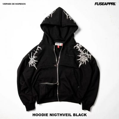 Hoodie Nightveil Black