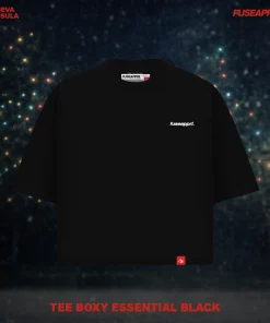 Tee Boxy Essential Black