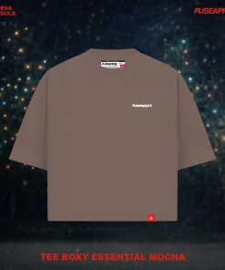 Tee Boxy Essential Mocha