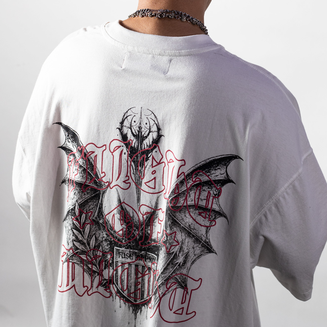 Tee boxy fit flight of night pearl 5