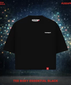 Tee Boxy Essential Black